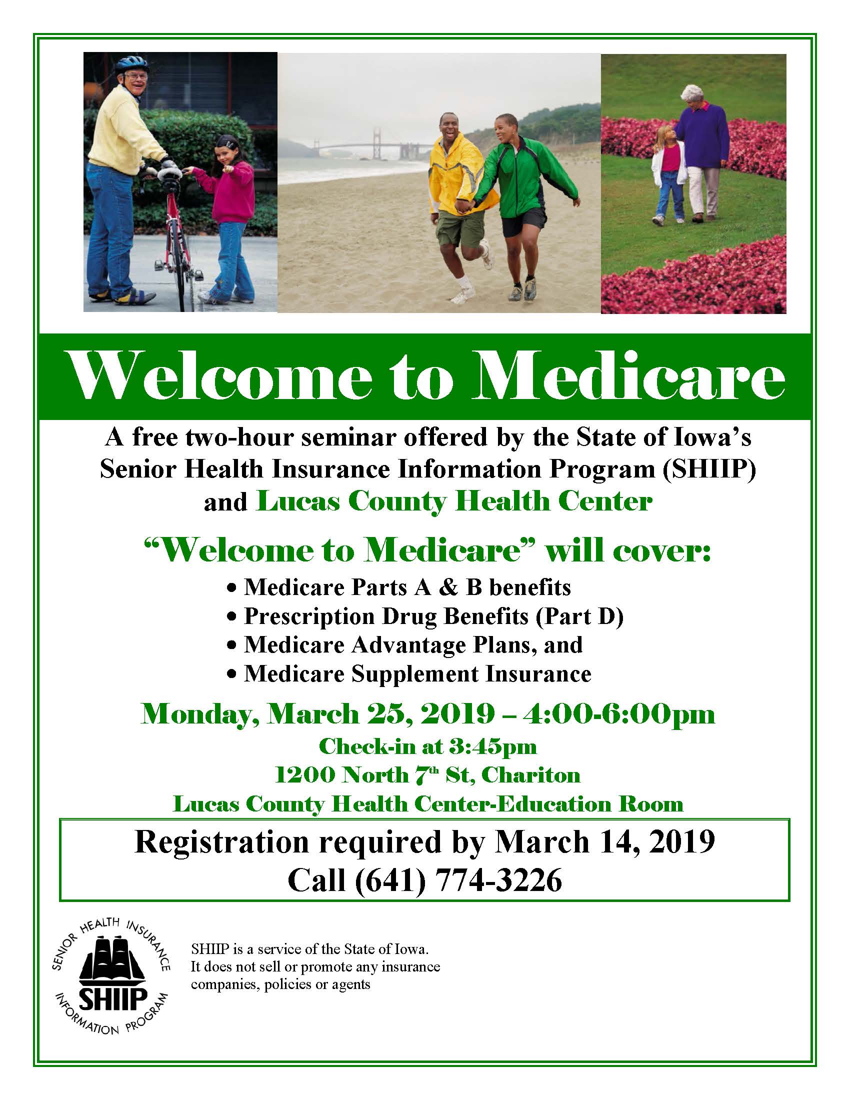 Events Lucas County Health Center, Medical Center Chariton, Iowa