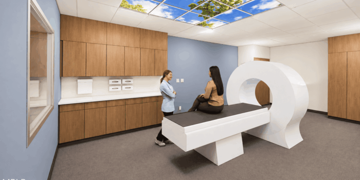 Warm Modern MRI Room Warm Modern MRI Room
